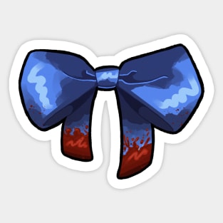 Vanny’s Bloody Ribbon Sticker